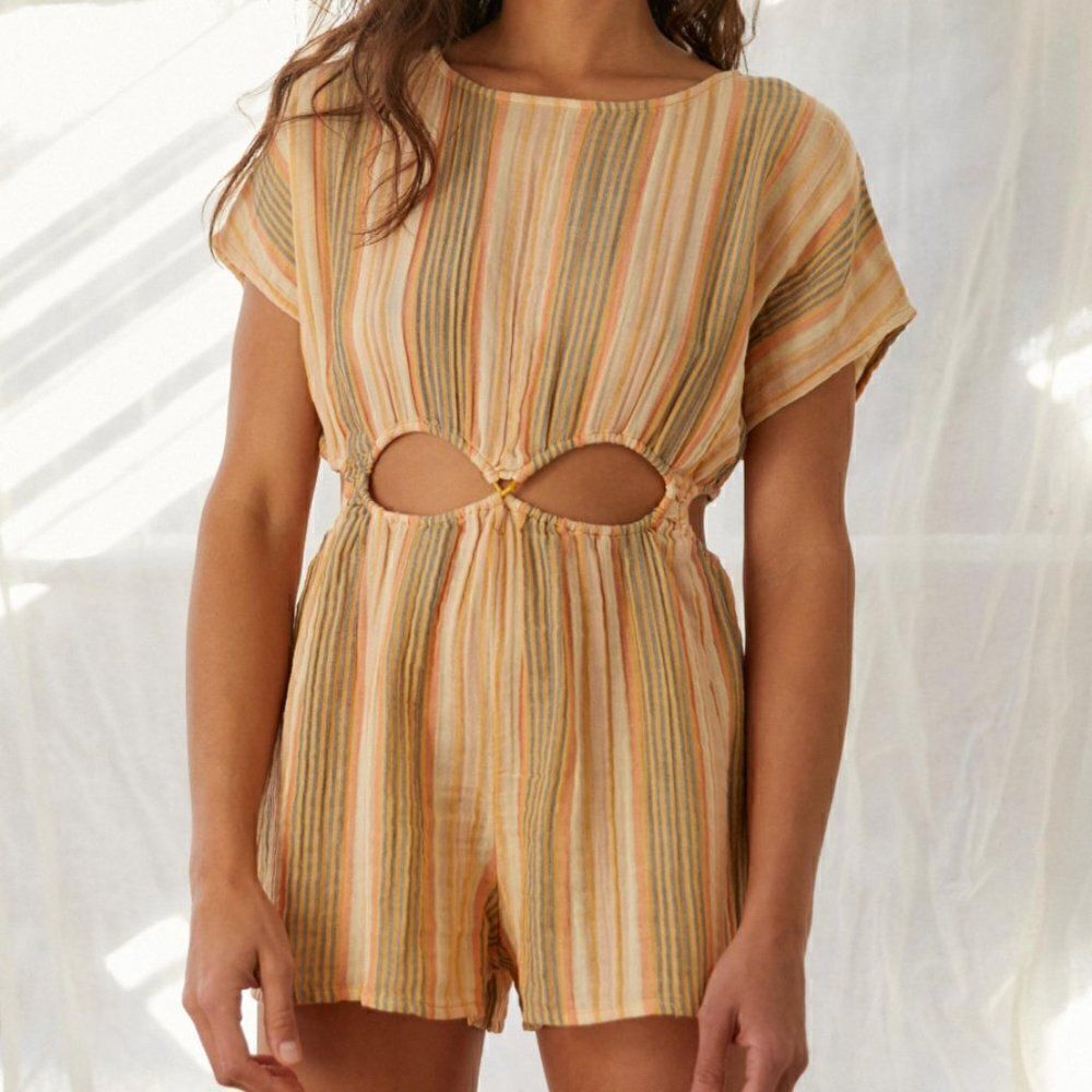 NEW Urban Outfitters Out From Under Kiko Cutout Romper in Size Medium